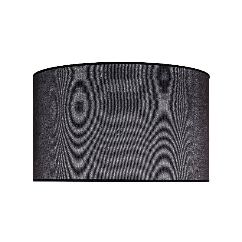 DUOLLA ABAT-JOUR ROLLER Ø 50 CM, NOIR/ARGENT