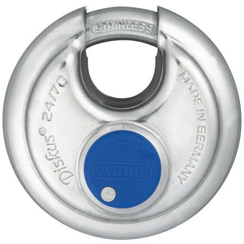 ABUS 2 CADENAS DISKUS MARINE SÉRIE 24 - VARIÉ - 5 CLÉS