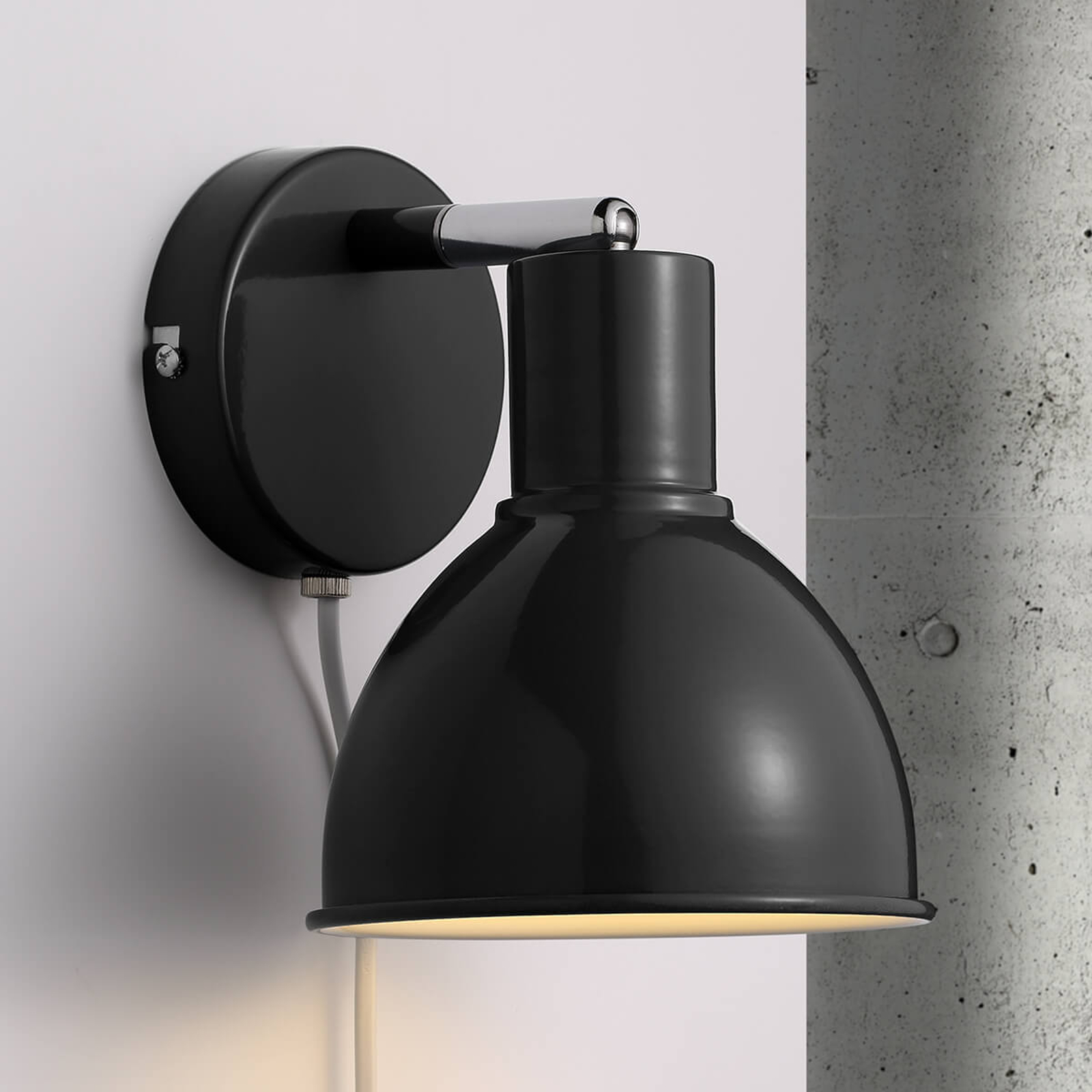 NORDLUX APPLIQUE POP WALL ÉLÉGANTE, NOIRE