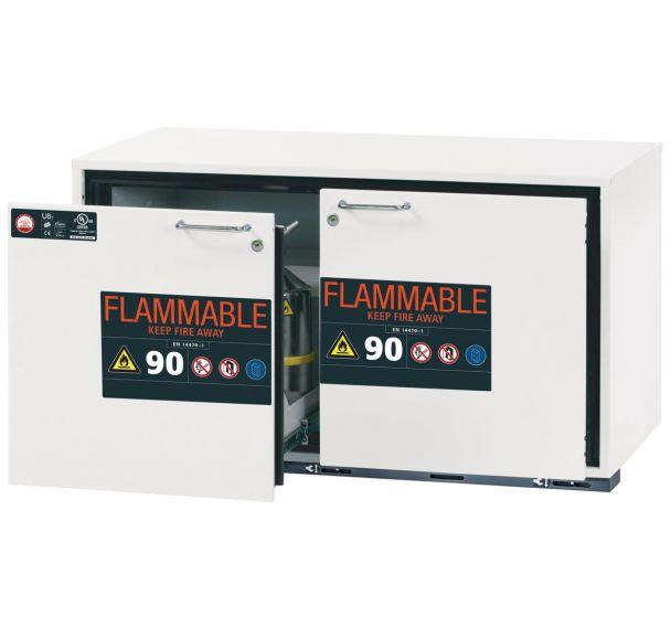 ARMOIRE SÉCURITÉ UB-S-90 UB90.060.110.UL.2S BLANC - MANUTAN COLLECTIVITÉS