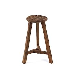 Bazar Bizar - Tabouret de Bar - Kabuki - Naturel - marron Bois manufacturé JAHER002N_0