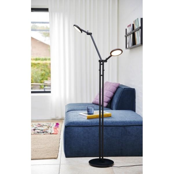 BEND, DBL.-LAMPADAIRE, NOIR, IP20, LED MODULE - NORDLUX 2112784003
