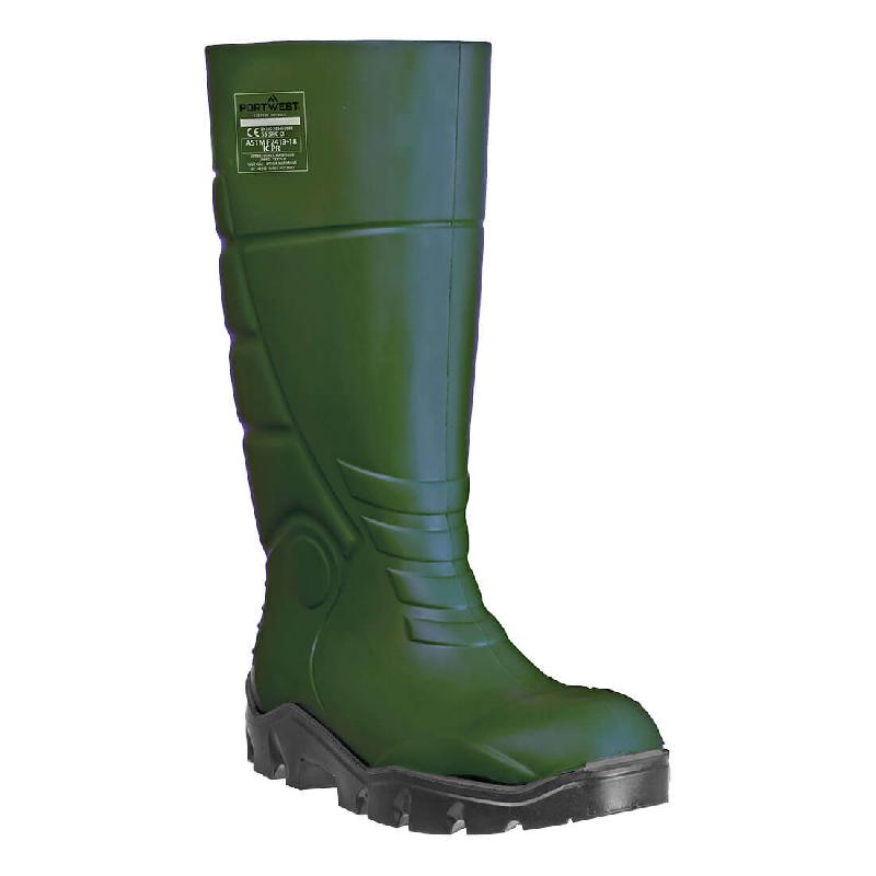 Botte de Sécurité PU S5 CI FO FD95 Vert Portwest - Vert / 43_0