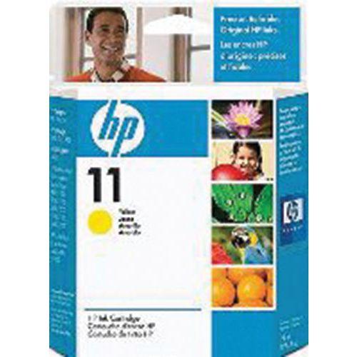 CARTOUCHE D'ENCRE - 11 - JAUNE - HP