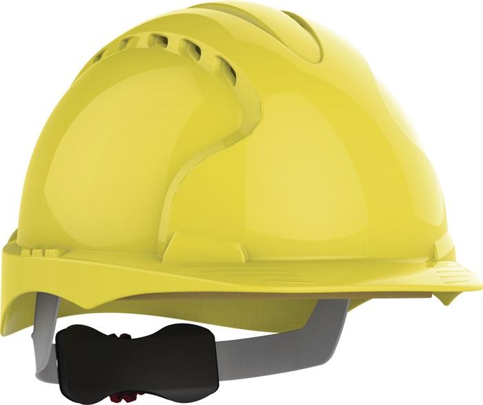 Casque de protection EVO®3-Revolution® 6 points - jaune en polyéthylène - EN 397 - JSP_0