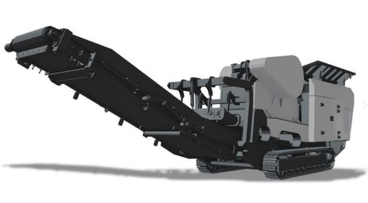 Concasseur à mâchoires Komplet K-JC 805 - compact, sur chenilles et simple d'utilisation pour divers matériaux_0