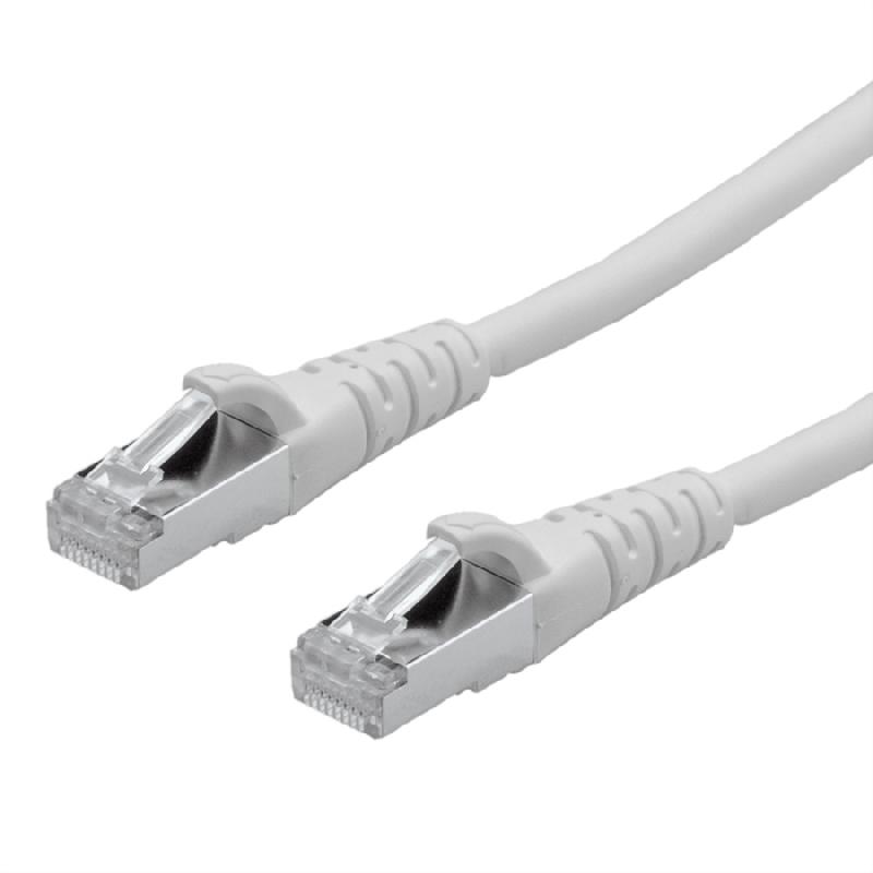 Cordon Cat.6A (Class EA) FTP AWG26, gris, 0,5 m_0