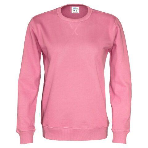 COTTOVER SWEATSHIRT COL ROND HOMME - CERTIFIÉ GOTS ROSE - TAILLE L