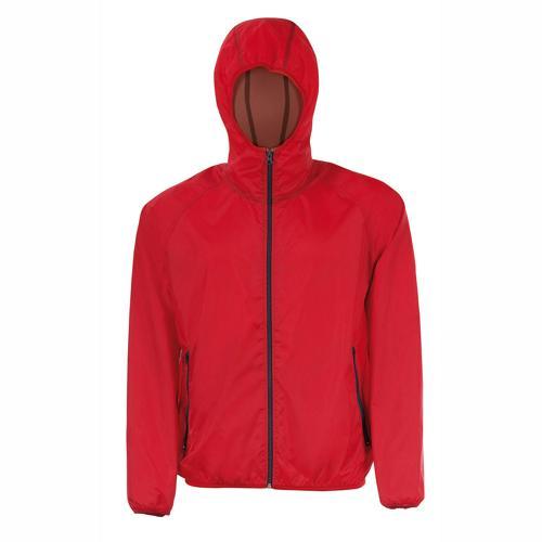 COUPE-VENT UNISEXE ROUGE