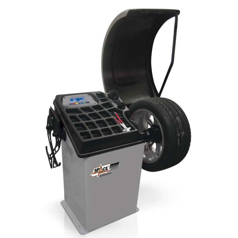Équilibreuse de roue électronique intensive - pige automatique - modèle ER248R avec options_0