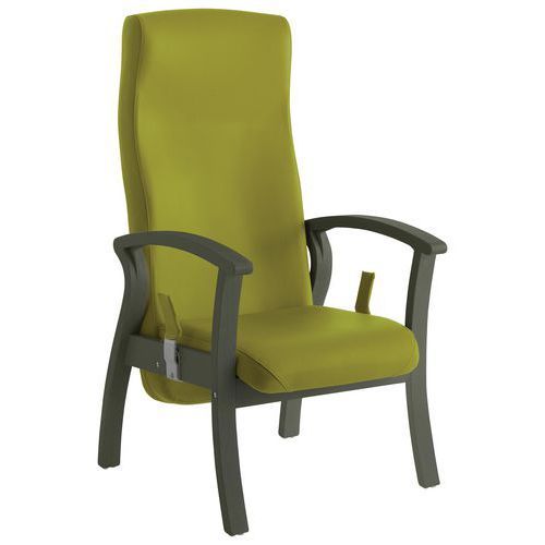 FAUTEUIL SILVER DOSSIER INCLINABLE GRIS/ GRANNY