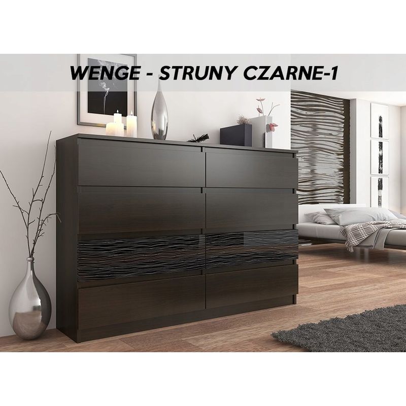 Fira 1w Commode Contemporaine Chambre Bureau 140x40x98 8