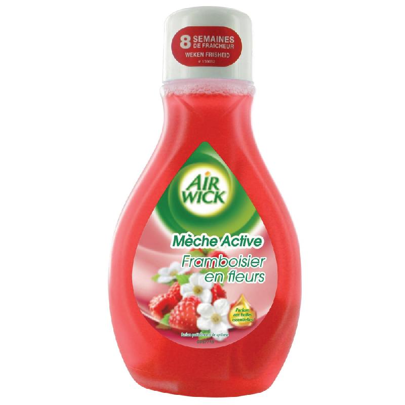 FLACON MÈCHE 2 EN 1 AIR WICK FRAMBOISIER EN FLEURS 375 ML