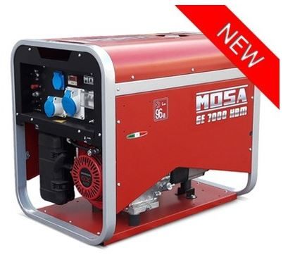 Ge S-7000 HBM groupe électrogène - Mosa - silencieux - fréquence 50 Hz - moteur Honda - 5.5 kVA monophasé_0