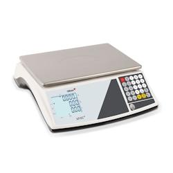 Gram Balance Commerciale XFOC+ Poids Prix 15/30 Kg - blanc inox 0652733967466_0