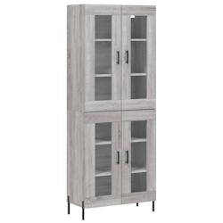 Helloshop26 - Buffet bahut commode armoire meuble de rangement organisateur cuisine salle de séjour salon haut sonoma 69,5 x 34 x 02_0035619 - 300021_0