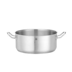 Hendi Casserole sans couvercle Kitchen Line et 7,3 litres pour tous les feux - inox 837672_0