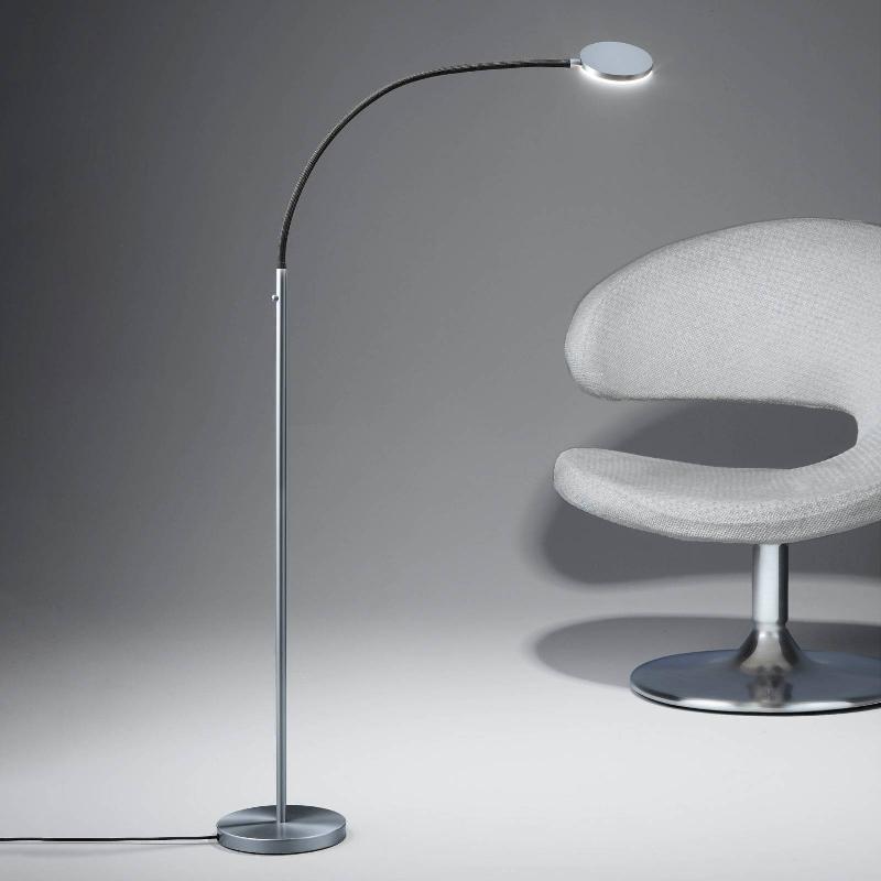 HOLTKÖTTER FLEX S LAMPADAIRE LED ALU MAT/NOIR