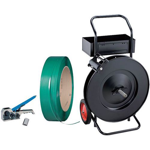 KIT DE CERCLAGE POUR FEUILLARD POLYESTER