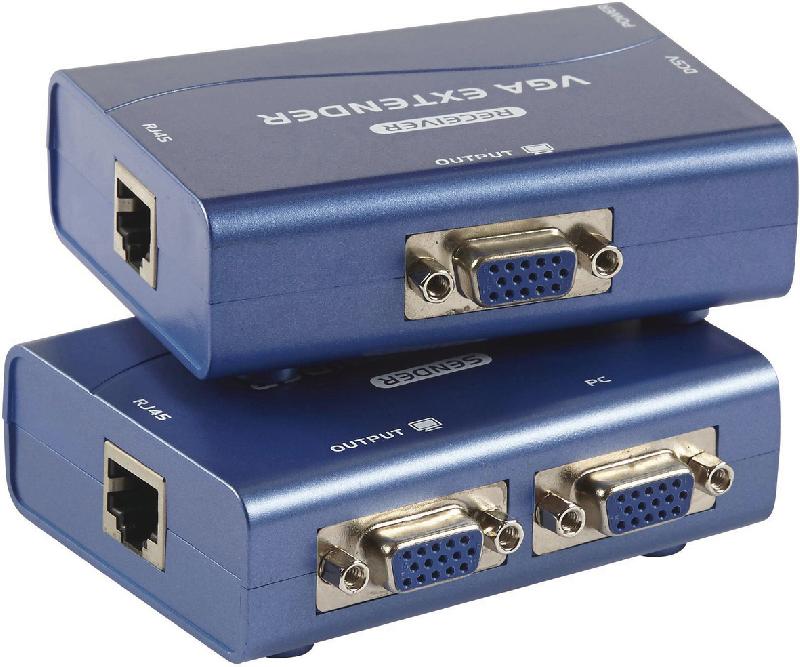KIT EXTENDEUR ACTIF 100 M VGA+AUDIO