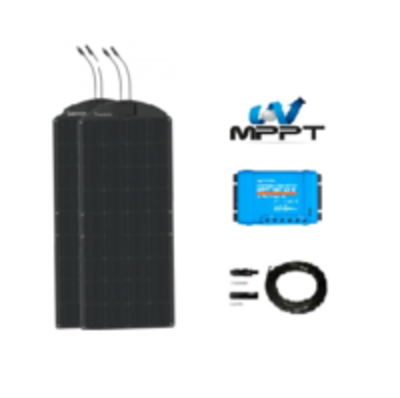 Kit solaire souple 200w 12v monocristallin mppt f.Tech - kn003_0