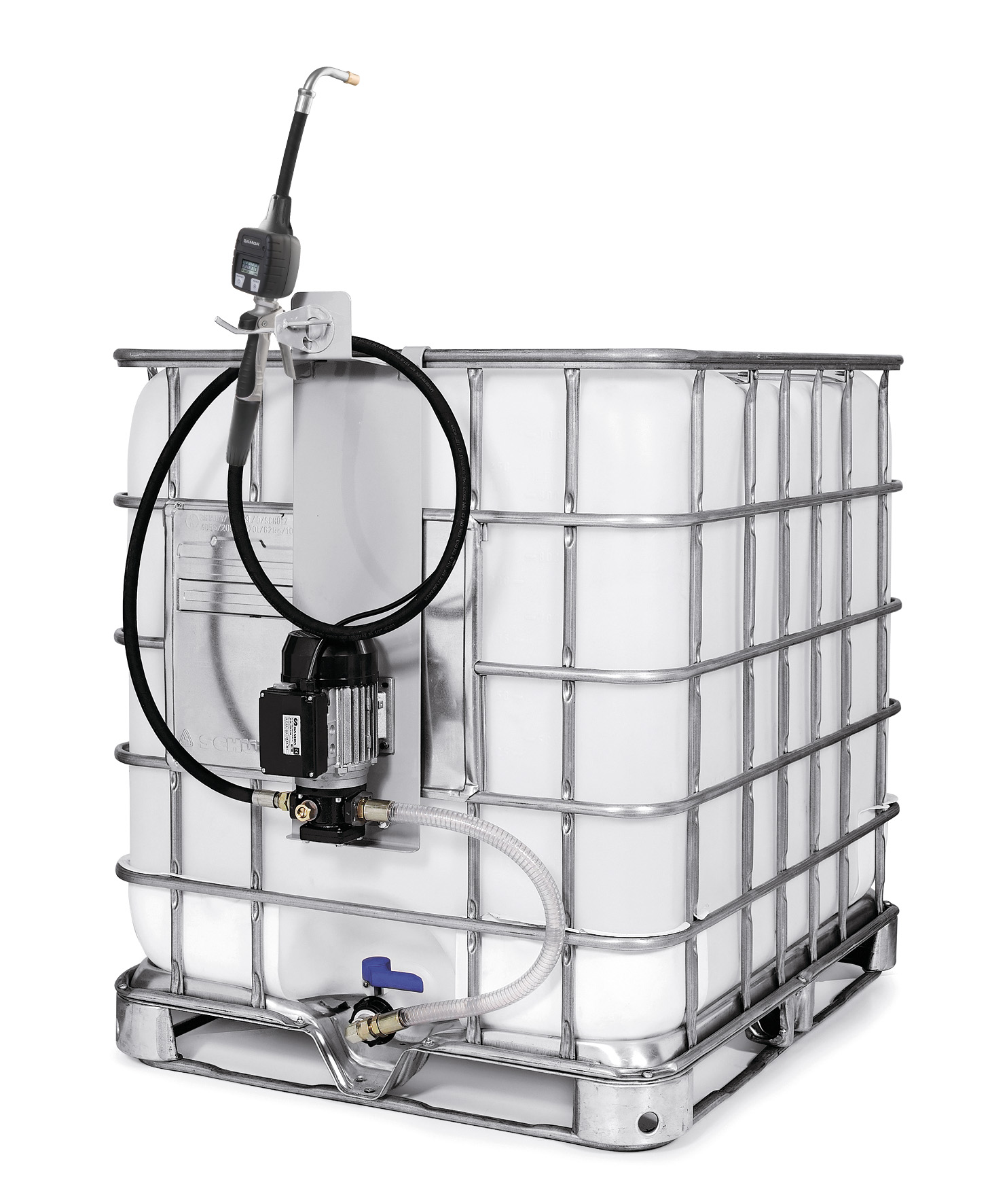 Kits pour distribution d'huile pour IBC 1000L - Série FLOWSTAR 230 V - Réf 562 105 - 562 201 avec options AutoFlo et compteur électronique_0