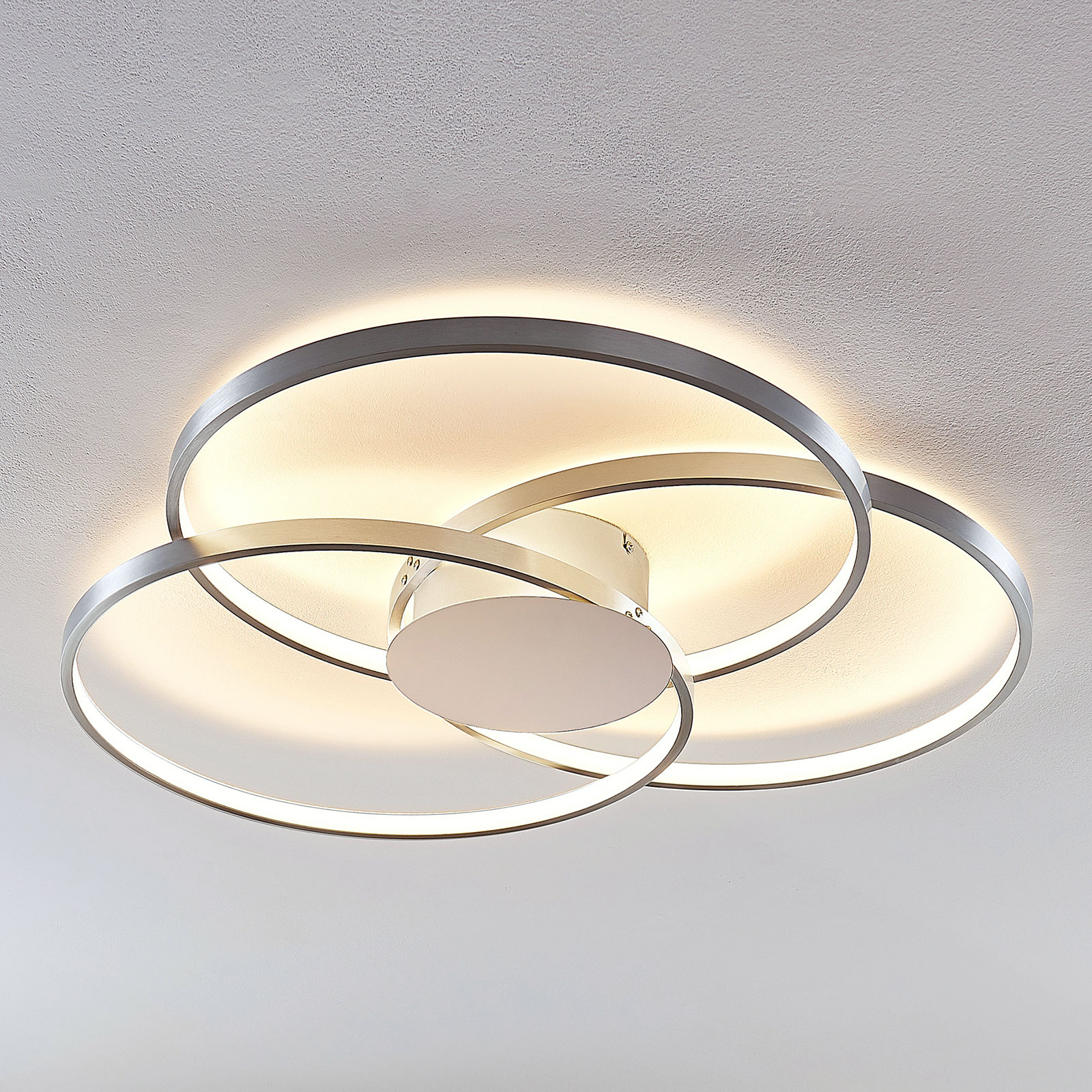 LINDBY RILEY PLAFONNIER LED VARIATION D’INTENSITÉ