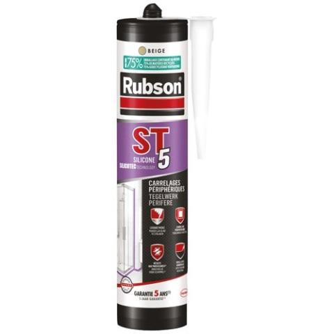 MASTIC SILICONE ST5 - MULTI-USAGES - 300 ML - BEIGE