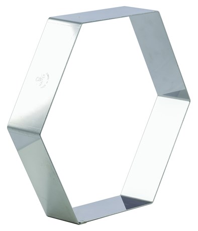 MATFER - CERCLE HEXAGONE INOX 45 X160 MM - 372202