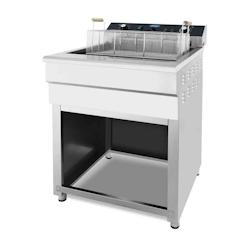 Maxima Friteuse - 45 L - 1 panier - avec robinet de vidange - 400V - 3701117761866_0