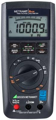 Multimètre numérique METRAHIT AM BASE - TRMS Voltage Multimeter ±12,000 Digits_0