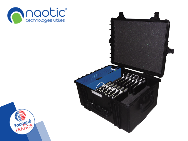 Naocase m500 valise de stockage et rechargement de 16 tablettes ou 9 pc_0