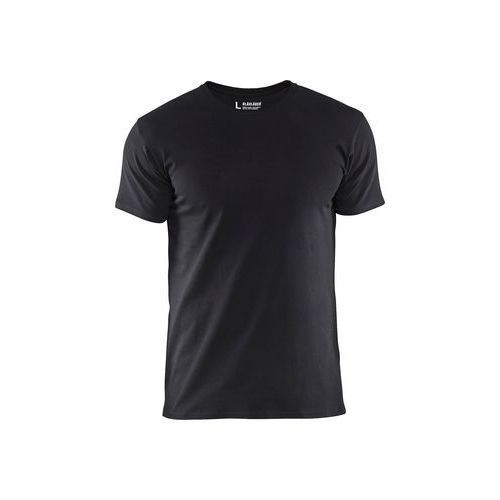 PACK DE 2 T-SHIRT DE TRAVAIL STRETCH NOIR - BLAKLADER