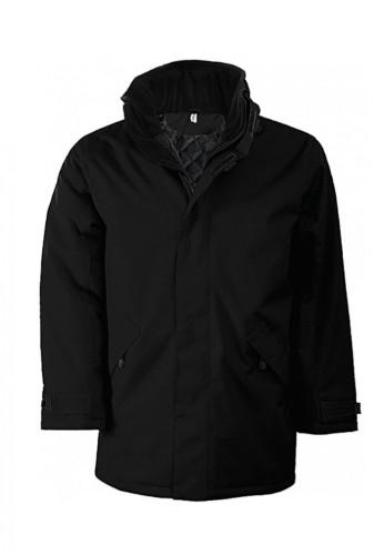 Parka de travail - doublure matelassée - capuche zippée - modèle K677_0