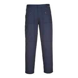 Portwest - Pantalon de travail stretch avec ceinture élastiquée ACTION Noir Taille 56 - 56 noir 5036108352708_0