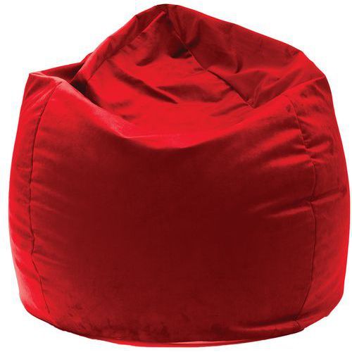 POUF POIRE WILLIAM VELVET CURRY - JUMBO BAG