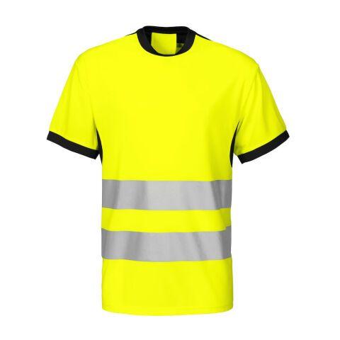 PROJOB 6009 T-SHIRT - EN ISO 20471 CLASSE 2 JAUNE/NOIR - TAILLE M