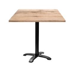 Restootab - Table 70x70cm - modèle Bazila tanin naturel - marron TB-BZ4-7070M-TAN.NAT_0