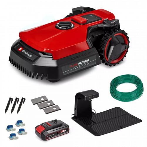 ROBOT TONDEUSE FREELEXO 500 + KIT D'ACCESSOIRES - POWER X-CHANGE - STOCKÉ EINHELL