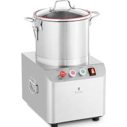 Royal Catering - Royal Catering RCBC-8.1 Cutter de cuisine cutter de table cutter de cuisine 8 l cutter mélangeur 1400 tr/min 8 l - 4062859034489_0