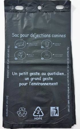 Sachets en liasse type sacs gants - 50% matière recyclée - Opacité 90% - 3 perçages carton - 50 liasses de 50 sachets_0