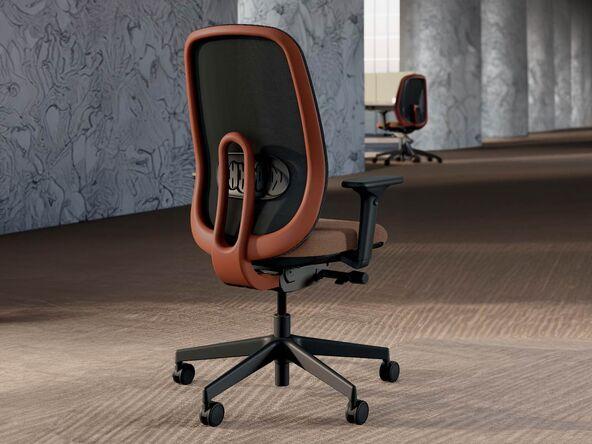 Siège de bureau ergonomique Nautilus fabriqué en France_0