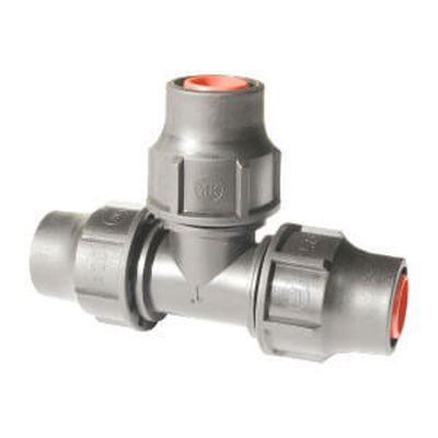 Té Lock - raccord pour tuyaux PEBD - 25x25x25 - Référence 719054_0