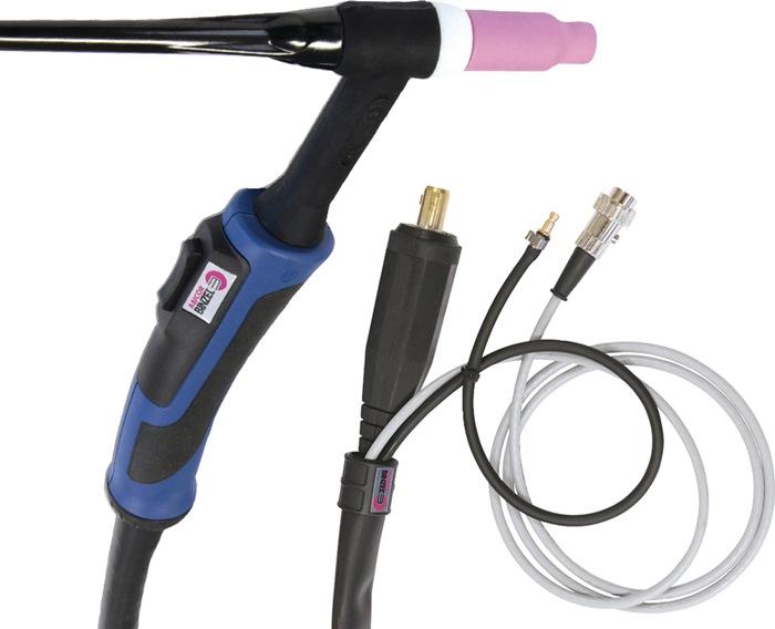 Torche de soudage TIG SR 26 DB - refroidissement par air - poignée ergonomique - 4m - GYS_0