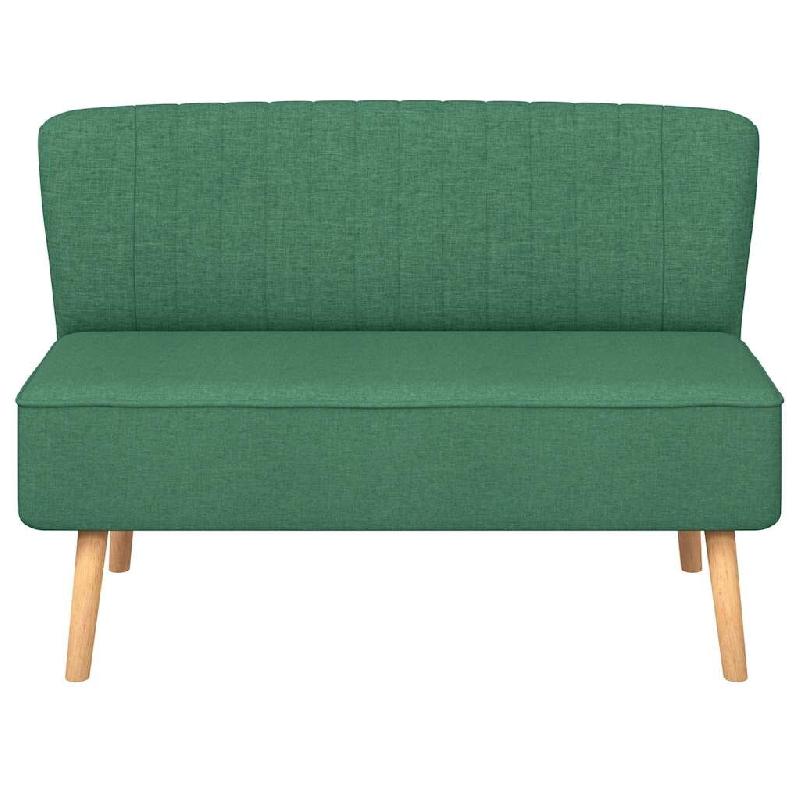 VidaXL Canapé 117x55,5x77 cm Tissu Vert  Modèle Norvège - 244073_0