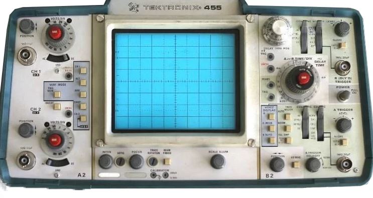 455 - oscilloscope analogique - tektronix - 50 mhz - 2 ch_0