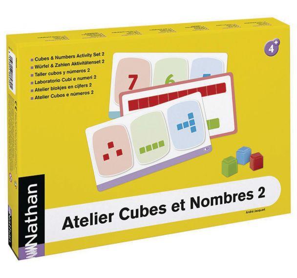 ATELIER CUBES ET NOMBRES 2 POUR 2 ENFANTS - MANUTAN COLLECTIVITÉS