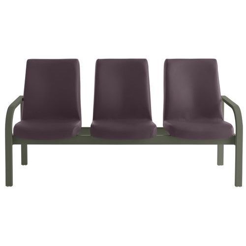 BANQUETTE DE REPOS MARTA 3 PLACES GRIS / QUESTCH