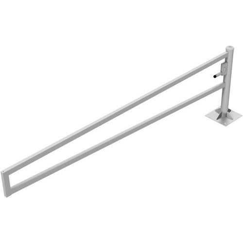BARRIÈRE PIVOTANTE GALVANISÉE CHEVILLER SERRURE-3500MM - SCHAKE