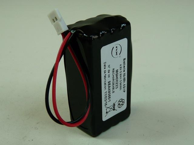 Batterie industrielle NiMH PLAN 000228/AT1 FC 4.8V 800mAh - Marque NX_0